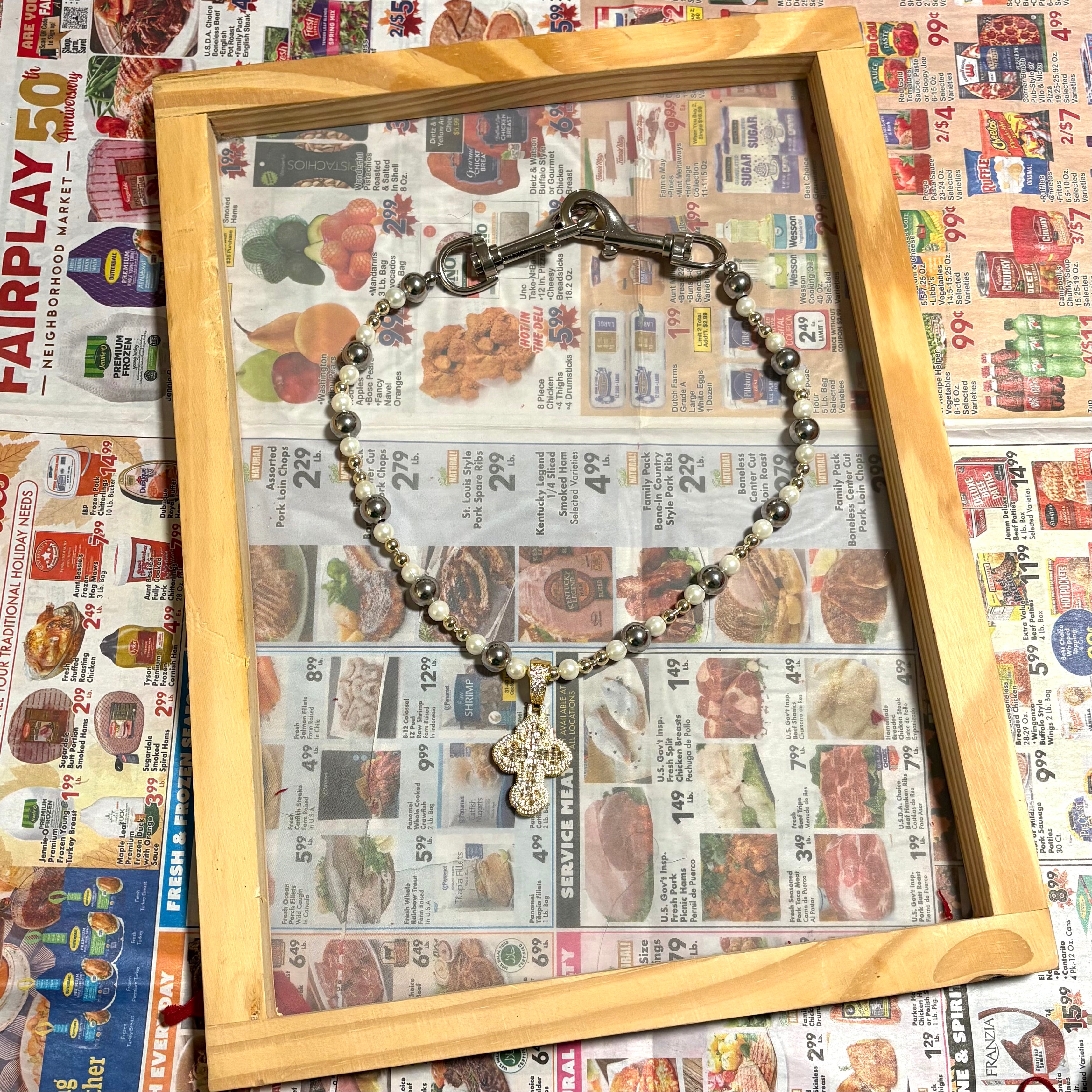 Mixed Metal Cross