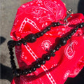 Matte Black Wallet Chain